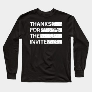 Thank Long Sleeve T-Shirt